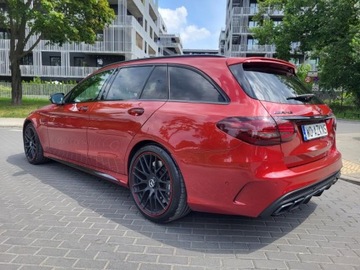 Mercedes Klasa C W205 Kombi AMG AMG 63 476KM 2015 MERCEDES C 63 AMG, 4.0l benzyna 476KM*Przebieg: 126921km*Zadbany, zdjęcie 37