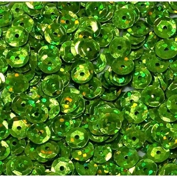 Cekiny laserowe Oliwkowe 6mm /15g - CL10