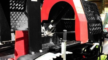 Piło łuparka spalinowa 12 ton 15 KM łupiarka kłody śr 38cm dł 55cm STIHL