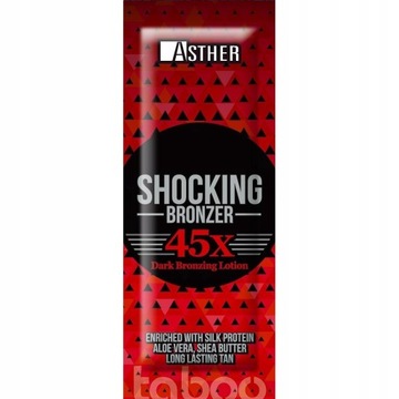 ASTHER SHOCKING BRONZER X 50 DO OPALANIA X 10 SZT
