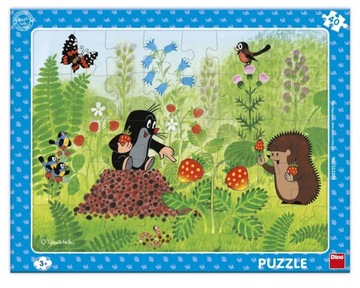 Puzzle Dino krecik 21 elementów Krecik puzzle 322295