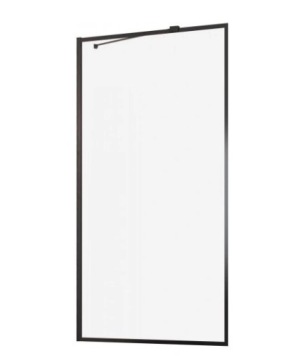 Шторка для ванны Radaway Idea Black PNJ Frame 90