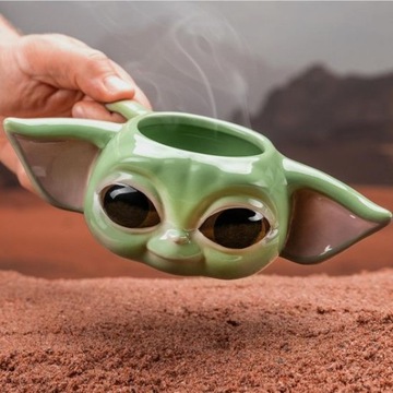 ЗВЕЗДНЫЕ ВОЙНЫ МАНДАЛОРСКИЙ РЕБЕНОК ЙОДА 3D КРУЖКА