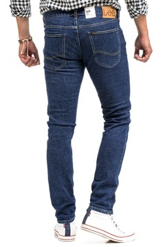 Męskie spodnie jeansowe dopasowane Lee LUKE W34 L30