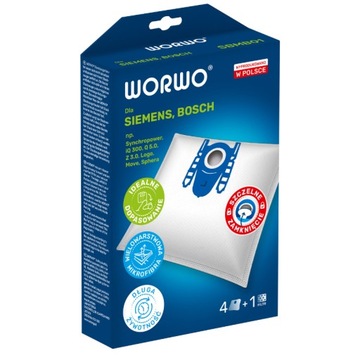 Worki do odkurzacza BOSCH SERIE 2 VBBS07Z2V0 mocne | 24 szt.