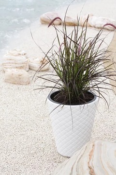 ЦВЕТОЧНЫЙ ГОРШОК МАТУБА - БЕЛЫЙ DBMT300-S449 ПРОСПЕРПЛАСТ