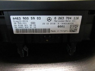 NOVÝ PŘÍSTROJOVÁ DESKA MERCEDES G KL W463 A4639005903 ORIG.
