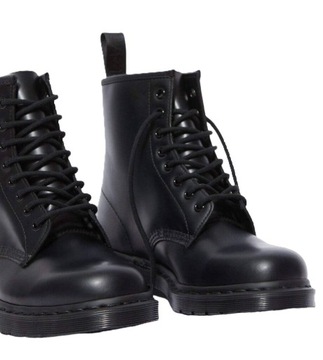 Glany damskie skórzane wysokie Dr. Martens