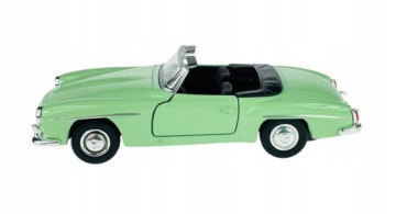 АВТОМОБИЛЬ ПРУЖИННЫЙ АВТОМОБИЛЬ МЕТАЛЛ МОДЕЛЬ WELLY MERCEDES-BENZ 190SL КАБРИОЛЕТ 1:34
