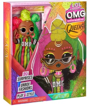 БОЛЬШАЯ КУКЛА LOL OMG SUPRISE С ДО 20 АКСЕССУАРОВ В ПОДАРОК