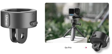 Быстрый разъем Ulanzi Go-Quick II для GoPro HERO 12 11 MINI 10 9 8 7 6 5 MAX