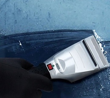 Электрический скребок для окон с подогревом 12 В