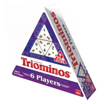GRA LOGICZNA TRIOMINOS TRÓJKĄTY DOMINO LICZBY