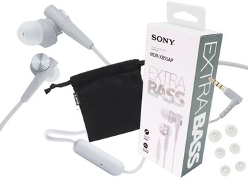 SŁUCHAWKI PRZEWODOWE SONY MDR-XB55AP EXTRA BASS