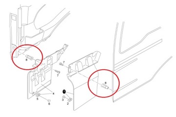 ЗАКЛЕПОЧНАЯ ГАЙКА ДЛЯ УДЛИНИТЕЛЕЙ ДВЕРИ AM 8X18 MAN