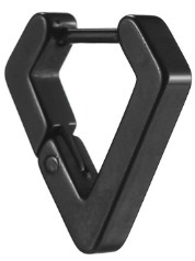 Kolczyk Do Ucha HUGGIE Romb Gothic Punk STAL