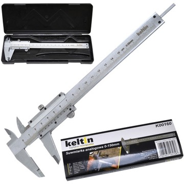 Аналоговый штангенциркуль 0-150мм K00160 GEKO
