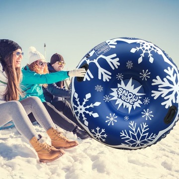 БЕЗОПАСНЫЕ НАДУВАННЫЕ СНЕЖНЫЕ САНКИ