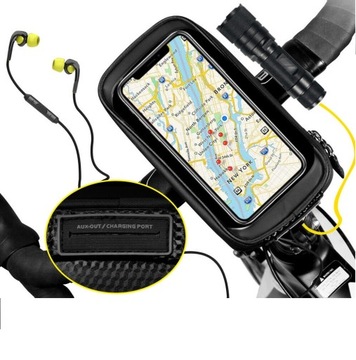 БОЛЬШАЯ ВОДОНЕПРОНИЦАЕМАЯ ВЕЛОСИПЕДНАЯ РОЗЕТКА ДЛЯ ТЕЛЕФОНА ДО 6,9