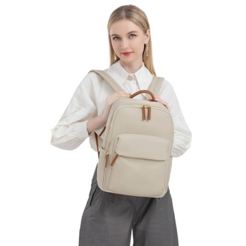 Damski Miejski Plecak Na Laptopa Elegancki Lekki