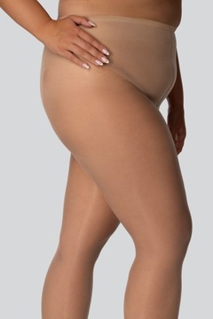 Колготки БИКИНИ QUEEN SIZE HIP-NOTIC 20ден, размер 8, алебастр