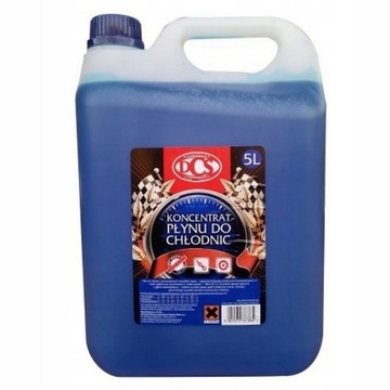 DCS mieszalny koncentrat do chłodnic niebieski 5L