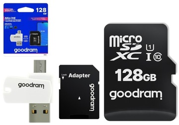 Karta MICROSD 128GB do kamerki samochodowej