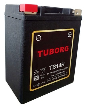 Akumulator AGM Tuborg TB14H YB14 14Ah 260A