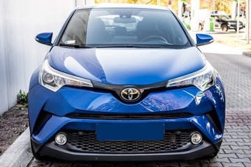 TOYOTA C-HR AX10 2016+ ГАЛОГЕННЫЕ НАКЛАДКИ ПЕРЕДНИЕ ХРОМ