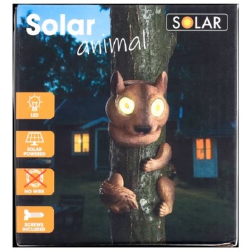 Ogrodowa lampka solarna Led LIS montowana na drzewie