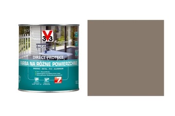 V33 Farba Na Różne Powierzchnie Taupe 0,75L