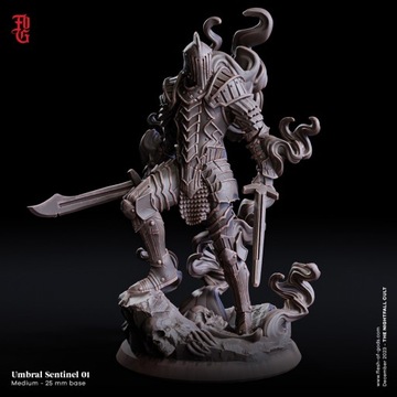 Umbral Sentinel 01 Figurka RPG DnD Pathfinder