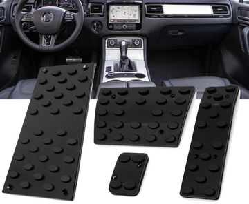 VRSTVA  NA PEDÁLY HLINÍK VW TOUAREG 07-18 PORSCHE CAYENNE 10-17 AUDI Q7