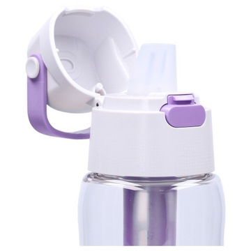 Butelka filtrująca Dafi Solid 0,5l lavender fiolet + 7x Filtr do wody Dafi