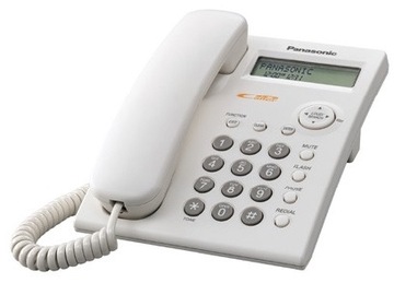 Белый настольный телефон PANASONIC KX-TSC11PDW