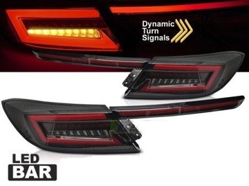 SVĚTLA DIODOVÉ TOYOTA GR86 21- BLACK SMOKE LED BAR
