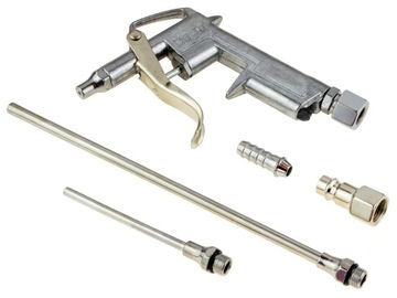 PISTOLET DO PRZEDMUCHIWANIA Z 3 KOŃCÓWKAMI PNEUMATYCZNY