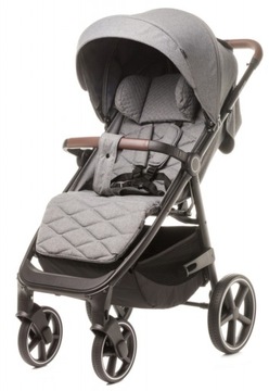 4Baby Stinger PRO Melange Grey wózek do 22 kg łatwe składanie + Folia