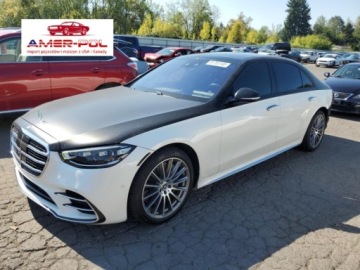 Mercedes Klasa S W223/V223 2022 Mercedes-Benz Klasa S 2022r., 4x4, 3.0L 4.0 Hybryda 429KM