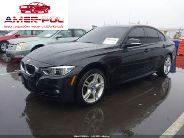 BMW Seria 3 F30-F31-F34 2016 BMW Seria 3 340i XDrive 2016,3.0L R-6 320KM, 4x4, od ubezpieczalni 3.0