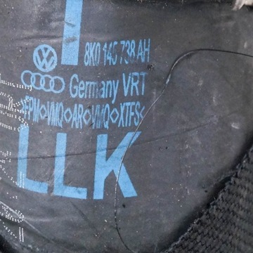 8K0145738AH PRAVÝ PŘÍVOD INTERCOOLER AUDI A4 8K2 B8 2.0 TDI