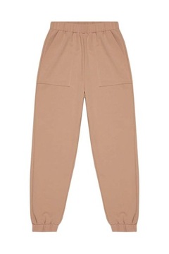 MOODO Spodnie jogger L-SP-3704 TOFFEE; XS