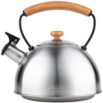 Czajnik FLORINA NEW Natura Line INDUKCJA 1,8L Satynowy INOX