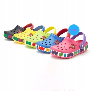ДЕТСКАЯ ОБУВЬ CROCS ШЛЕПАНЦЫ САНДАЛИИ LEGO