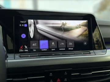 Volkswagen Golf VIII Alltrack 2.0 TDI 200KM 2022 Volkswagen Golf Alltrack LED Matrix Harman Kardon Hak Kamera Cofania Faktu, zdjęcie 33