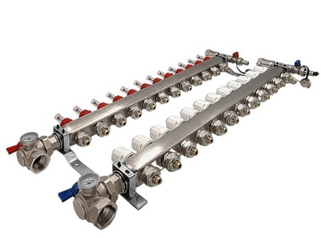 РАСПРЕДЕЛИТЕЛЬ 12 ДЛЯ НАПОЛЬНОГО ОТОПЛЕНИЯ