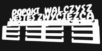 Вешалка для медалей с надписью WINNER AS LONG AS YOU FIGHT