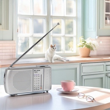 СТРОИТЕЛЬНОЕ КУХОННОЕ РАДИО ПОРТАТИВНОЕ FM AM SW МИНИ-АНТЕННА НА АККУМУЛЯТОРЕ