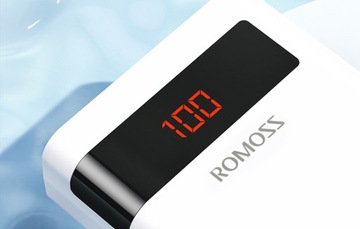ROMOSS FAST USB POWERBANK ДЛЯ ТЕЛЕФОНА 20000 мАч 2X USB-A USB-C PD QC 30 Вт