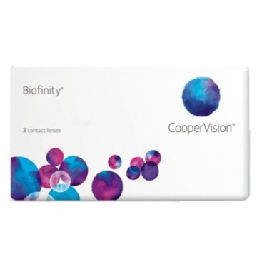 Soczewki Biofinity 3 szt. moc -10,00 BC 8,6